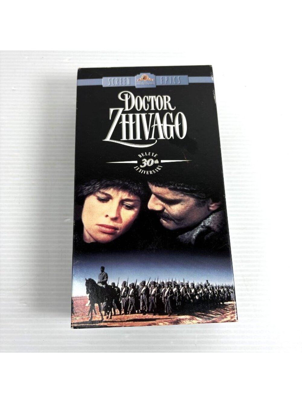 Doctor Zhivago 30th Anniversary Edition VHS MGM/UA Home Video Screen Epics